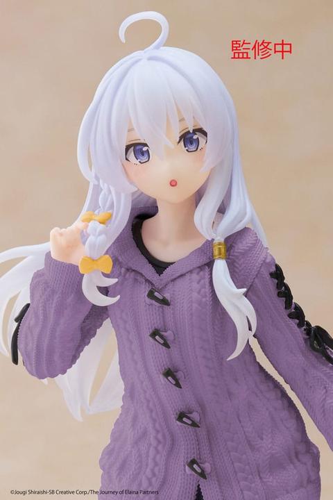 Actual product image Taito Wandering Witch: The Journey of Elaina Coreful PVC Statue Elaina Knit Dress Ver.