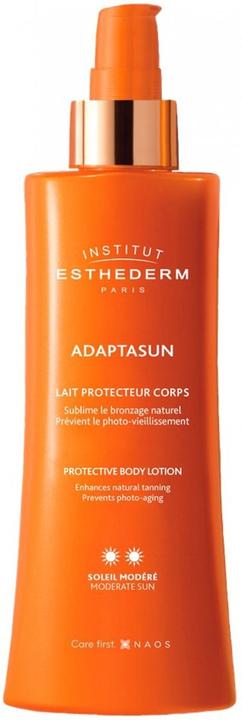 Institut Esthederm Lait pour le Corps Soleil Modéré (Sonnencreme Gesicht, Bis SPF 10, 200 ml)