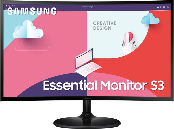Actual product image Samsung Essential S36C (1920 x 1080 pixels, 27")