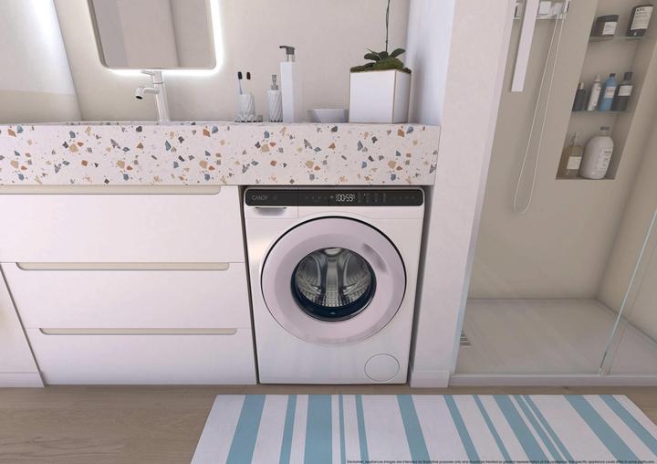 Produktbild Candy CW50-BP12307WU-S Frontlader-Waschmaschine, 5 Kg mini (5 kg, Links)