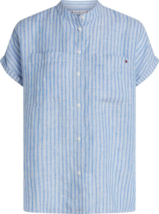 Immagine prodotto Tommy Hilfiger Camicia senza Colletto in Lino (40)