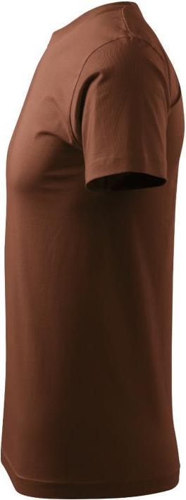 Actual product image Malfini Basic M T-shirt MLI-12938 chocolate (3XL)