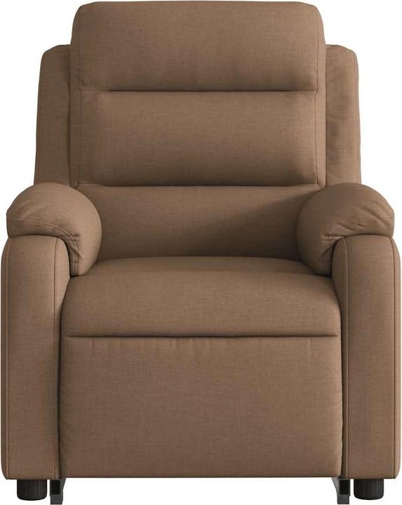 Actual product image vidaXL Electric massage chair with stand-up aid fabric