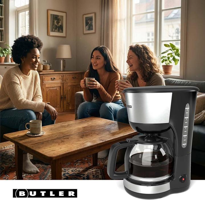 Actual product image Butler 16100128 - Coffee maker 1.25L, black