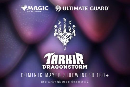 Actual product image Ultimate Guard Sidewinder 100+ Xenoskin Magic: The Gathering "Tarkir: Dragonstorm" - Design 3