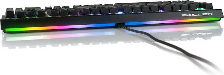 Produktbild Sharkoon SKILLER SGK60 Tastatur USB QWERTY Spanisch (Eng. Int., Kabelgebunden)