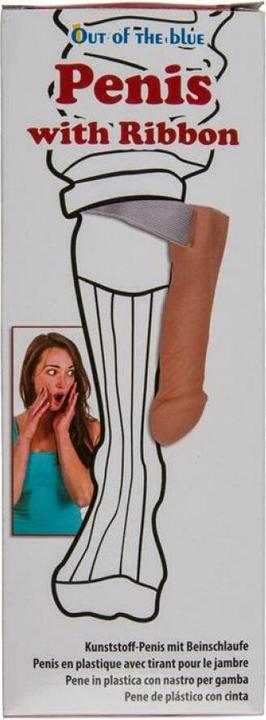 Produktbild Ootb Plastikpenis mit Schleife