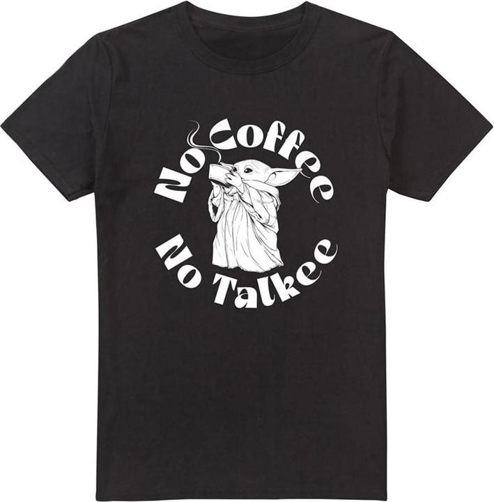 Image du produit Star Wars - T-shirt NO COFFEE NO TALKIE - Homme (4XL)