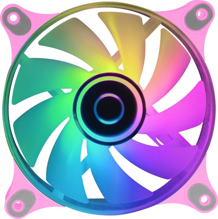 Produktbild Mars Gaming Ventilateur Boitier Mf-3d RGB - 12cm (Rose) (120 mm, 1x)