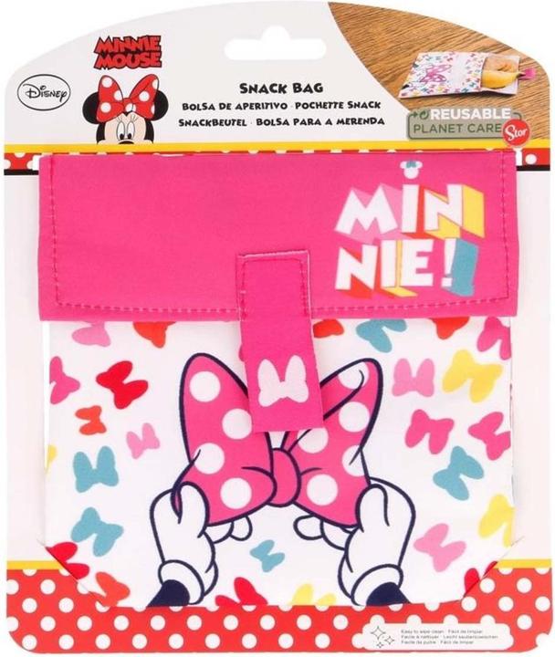 Produktbild Minnie Mouse - Wiederverwendbare Brotzeittasche