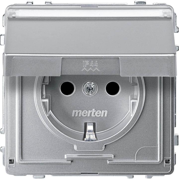 Produktbild Merten SCHUKO-Steckdose mit Klappd. und MEG2312-7260