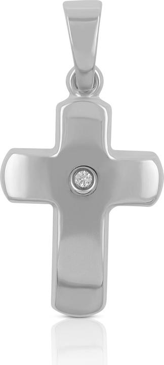 Produktbild Muau Kreuz (750/18K Weissgold)