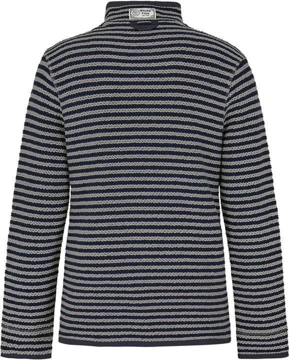 Immagine prodotto Weird Fish Shorling Maglione Strisce Cerniera ad un quarto Uomo (XL)