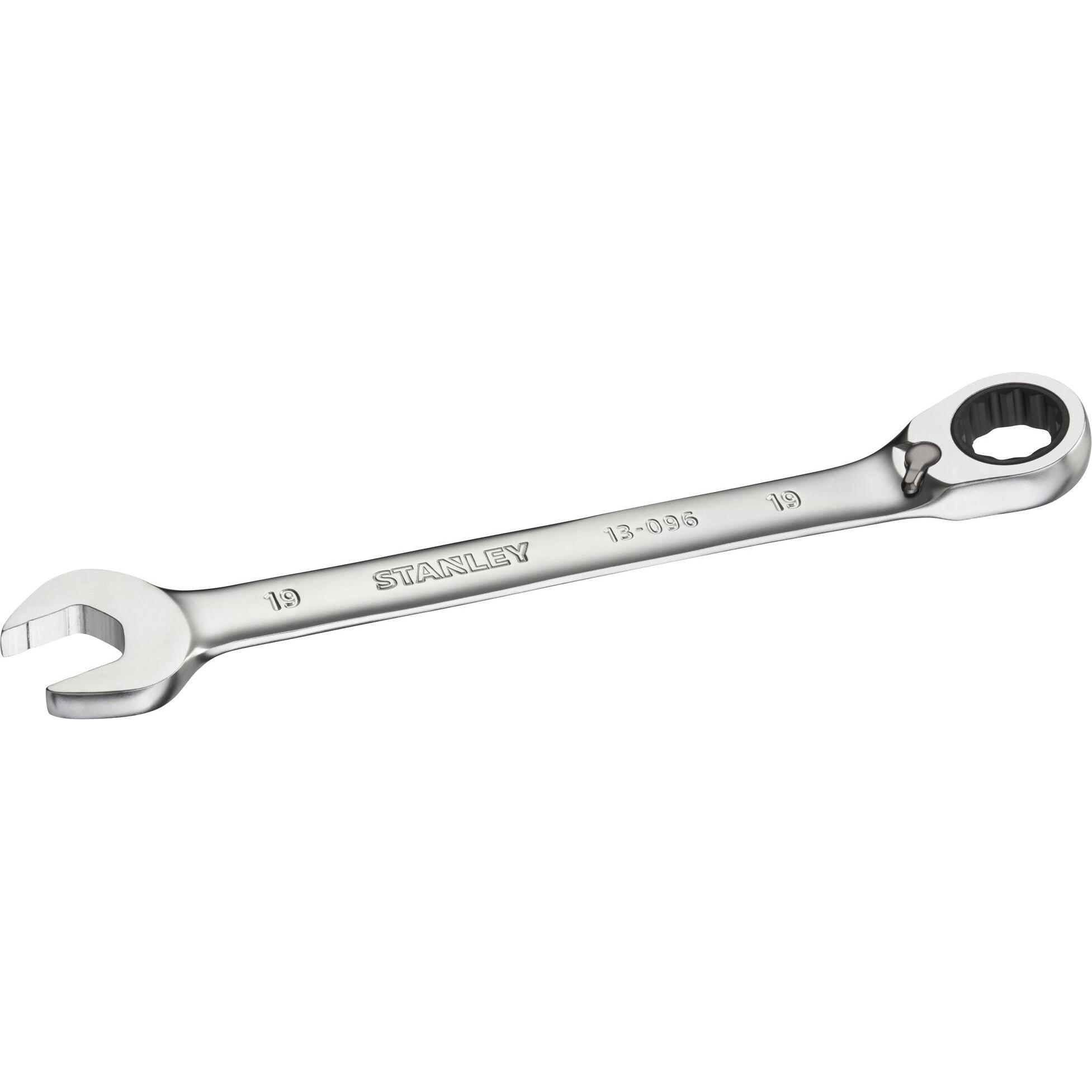 Stanley, Schraubenschlüssel, Ratschenschlüssel, wendbar, 19 mm (19 mm)
