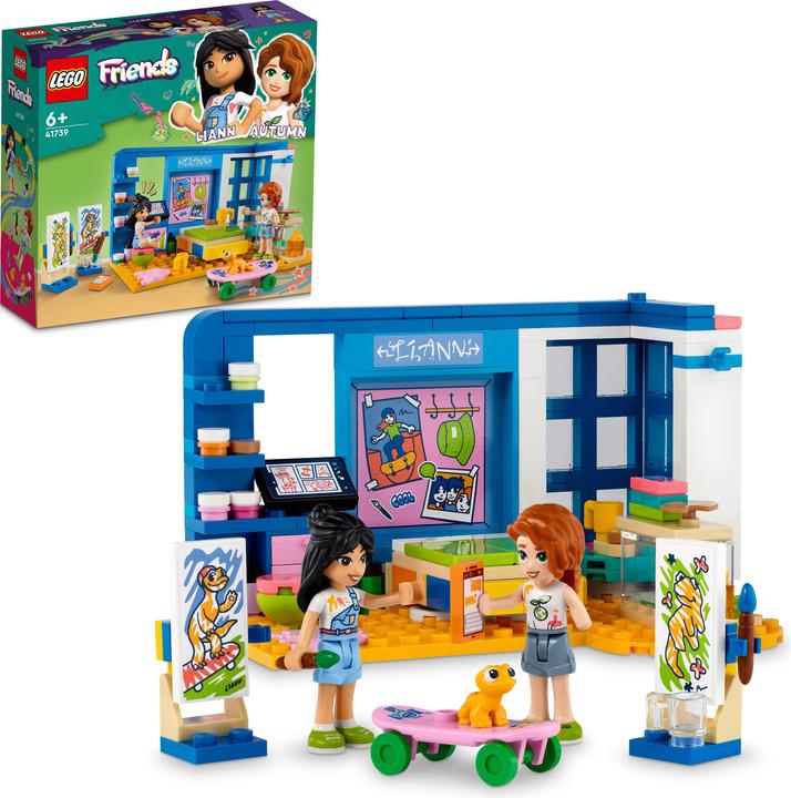 Produktbild LEGO Lianns Zimmer (41739, LEGO Friends)