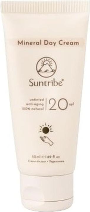 Actual product image Suntribe Crème Solaire Bio SPF 30 (Sun cream face, SPF 20, 50 ml)