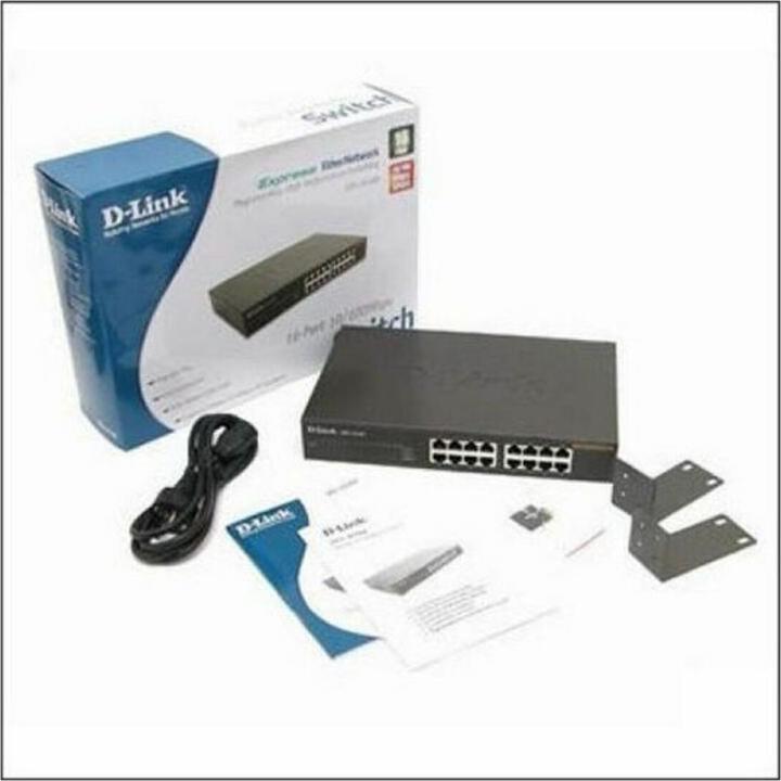 Produktbild D-Link DES-1016D: 16Port Switch, 100Mbps (16 Ports)
