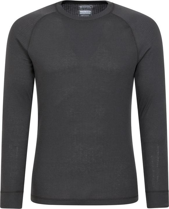 Actual product image Mountain Warehouse Mens Talus Round Neck Long-Sleeved Thermal Top (XS)