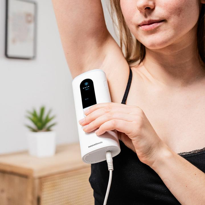 Produktbild InnovaGoods Lichtpuls-Epilierer mit Kühlfunktion und Zubehör Kulepil