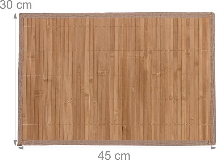 Relaxdays 4x Tischset (4 Pcs., 45 x 30 cm)