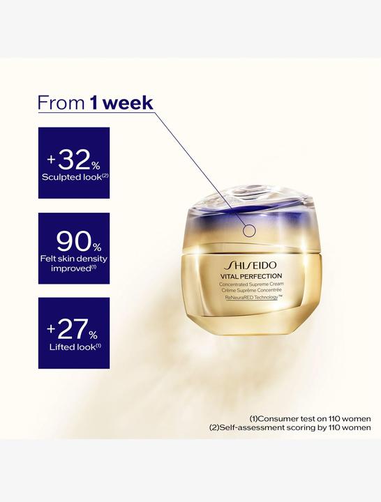 Immagine prodotto Shiseido Ricarica di Crema Suprema Concentrata VITAL PERFECTION (50 ml, Crema da giorno)