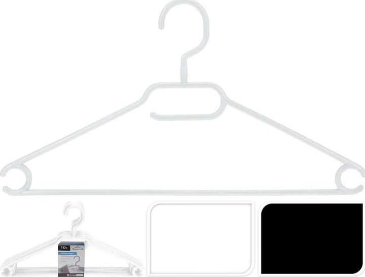 Immagine prodotto Fs-Star Appendiabiti nero 10 pz. (10 x)