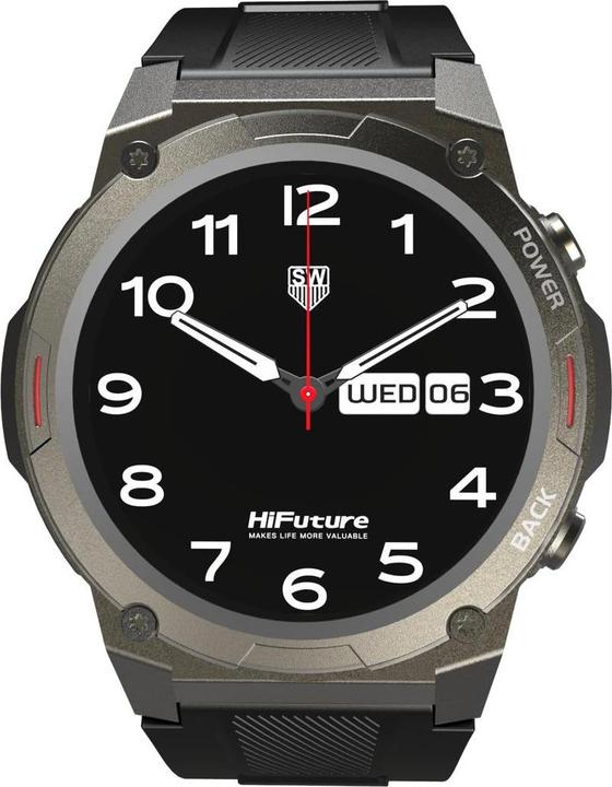 Produktbild HiFuture Smartwatch Futurego Mix2 Black (46 mm)
