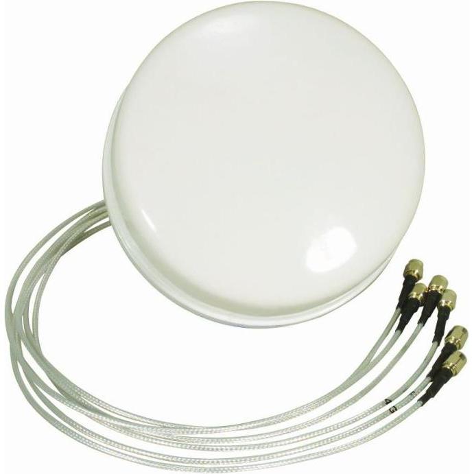 Allnet Antenna 2.4/DualBand Spatial Diversity MIMO Ceiling/Ceiling - WLAN - 4 dB, Antenna WiFi