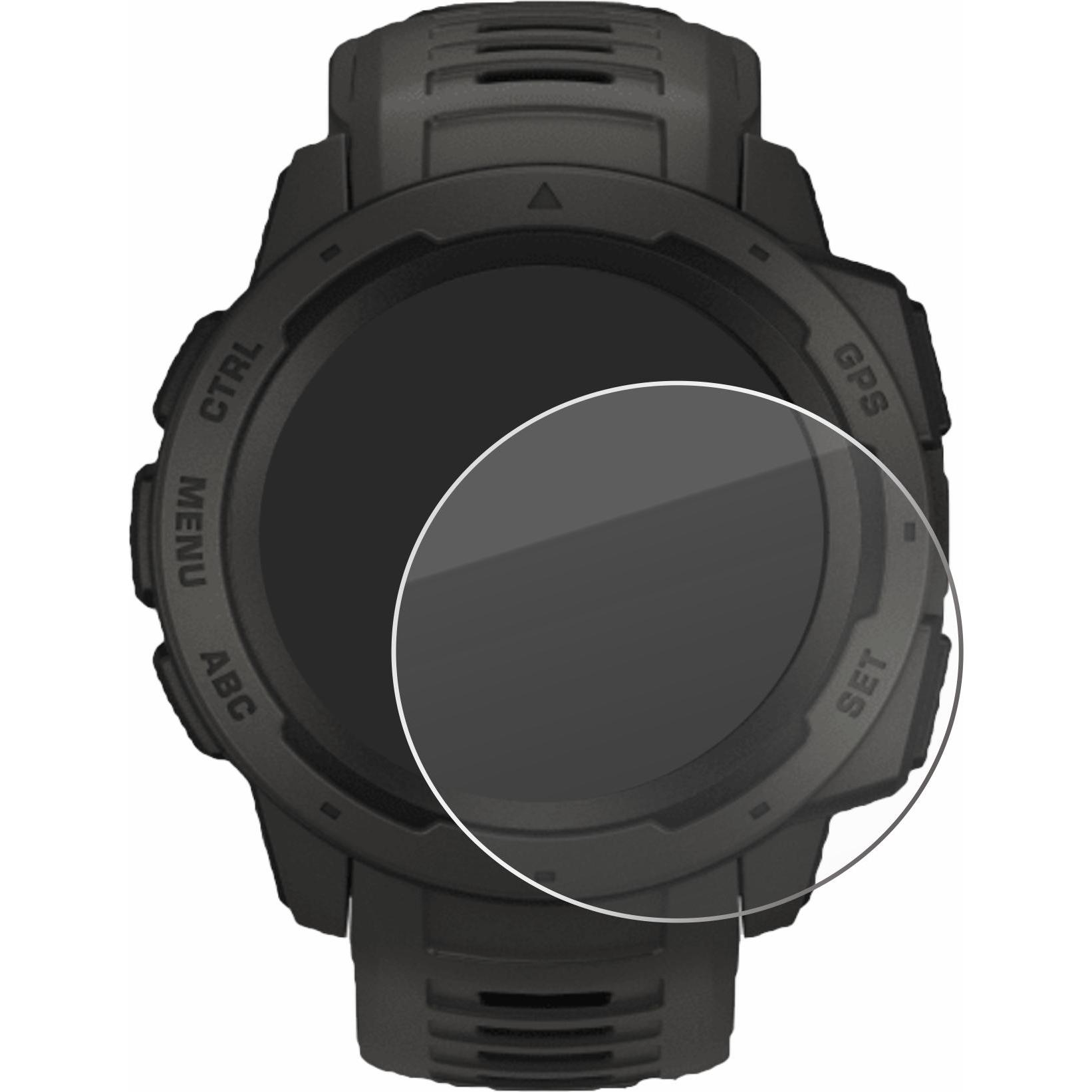 Thumbnail - Savvies Panzerglas Hartglas Displayschutz, Smartwatch Schutzfolie, Transparent
