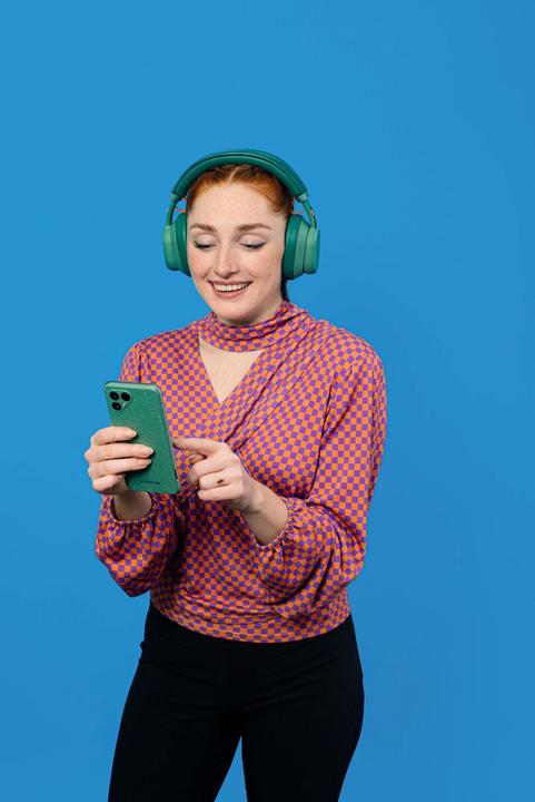 Actual product image Fairphone 4 (256 GB, Green Speckled, 6.30", SIM + eSIM, 5G)