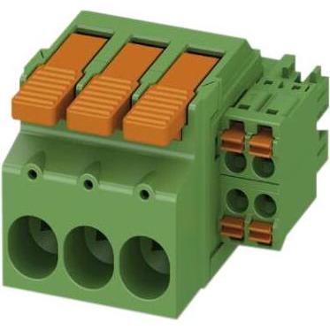 Phoenix Contact Hybrid-Print-Steckverbinder, Gerade, 7.62mm Raster, 8 Pole, Elektronikkabel + Stecker