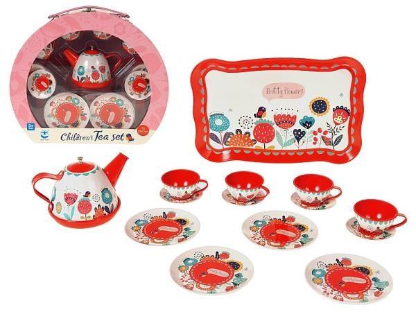 Actual product image No Name 15-piece metal tea service