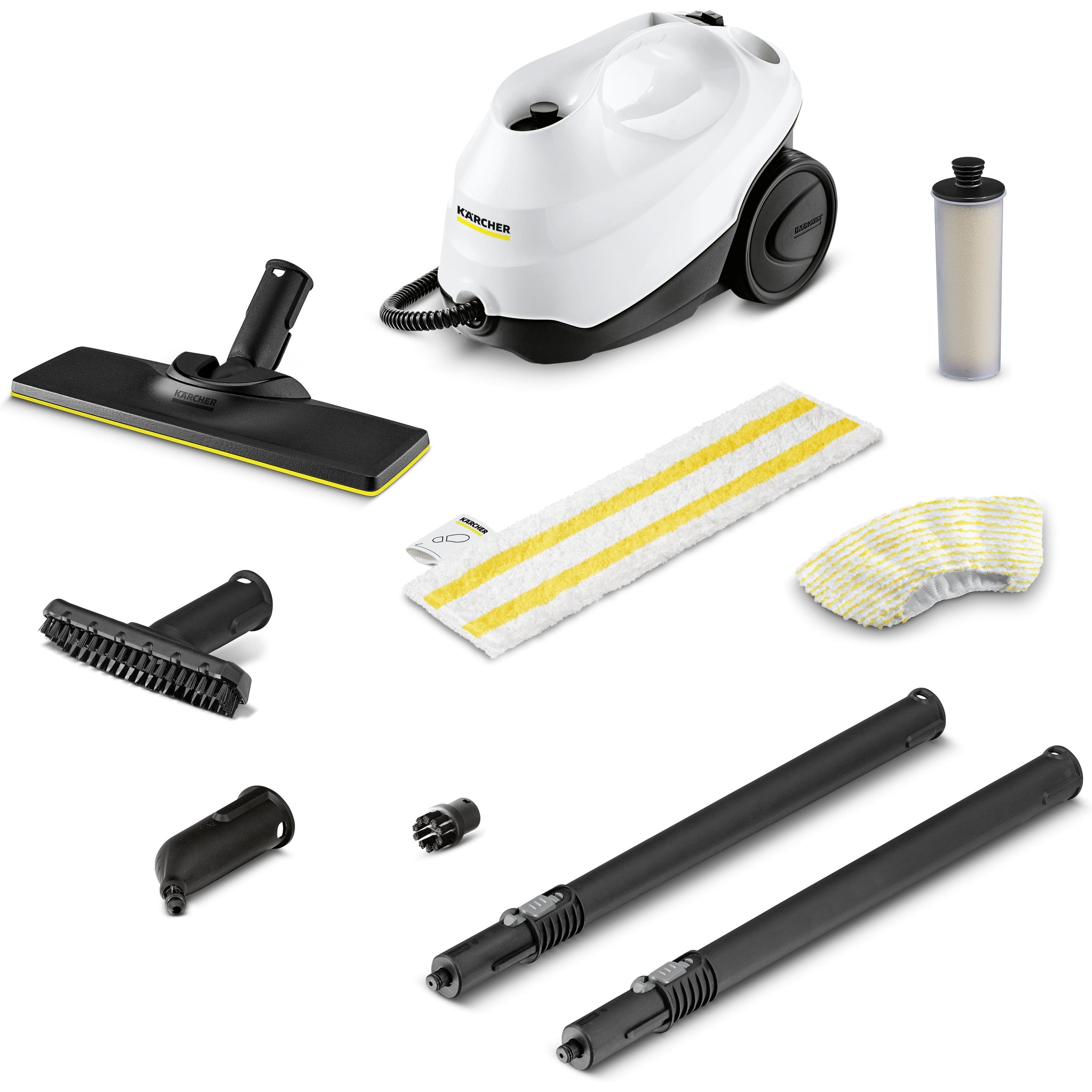 Kärcher SC 3 EasyFix, Dampfreiniger, Weiss, Schwarz