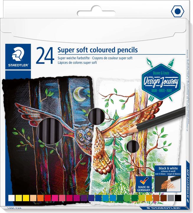 Produktbild Staedtler Farbstift soft 24ST (24x)