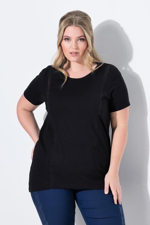Produktbild Miamoda T-Shirt, A-Linie, Spitzenbänder (52)