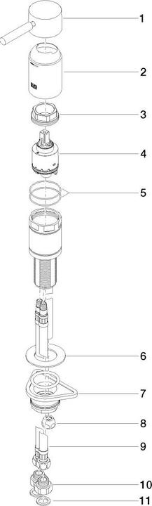 Actual product image Dornbracht Meta single-lever bath mixer for bath or tile edge installation 29300660