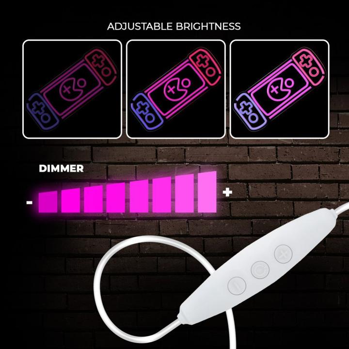 Immagine prodotto Forever Light Neon PLEXI LED CONSOLE GIOCO multicolore FPNE27