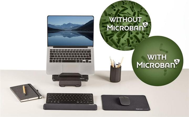 Produktbild Fellowes Breyta schwarz Tastatur-Handgelenkauflage 32 cm