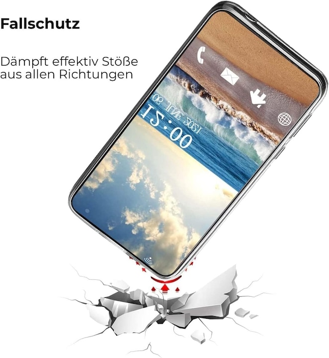 Produktbild König Design Hülle Handy Schutz für Motorola Edge 30 Pro Case Cover Tasche Bumper Etuis TPU (Motorola Moto Edge 30 Pro)