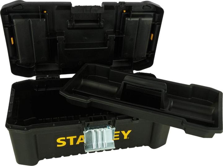 Actual product image Stanley Tool Box / Tool Case (12.5",18cmX13cmX32.5cm), Tool Box with Metal Closures, O (1 pieces)