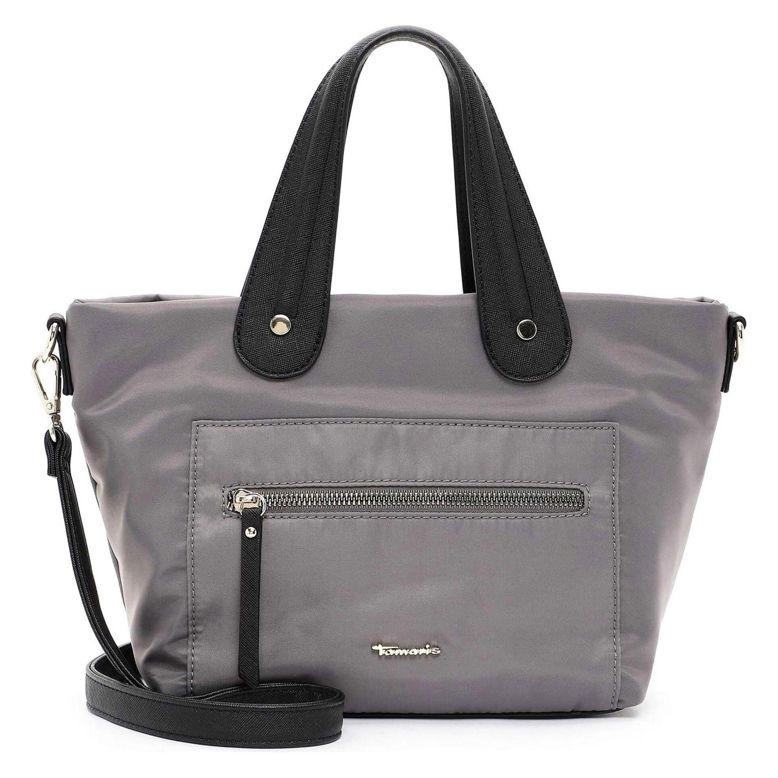 Tamaris, Damen, Tasche, Shopper Johanna, Grau, (8 l)