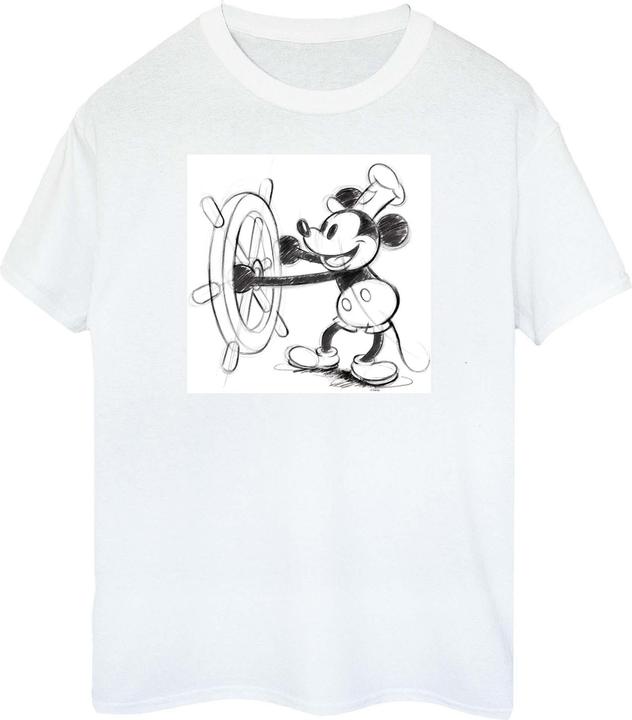 Produktbild Disney Mickey Mouse Steamboat Sketch TShirt (XXL)