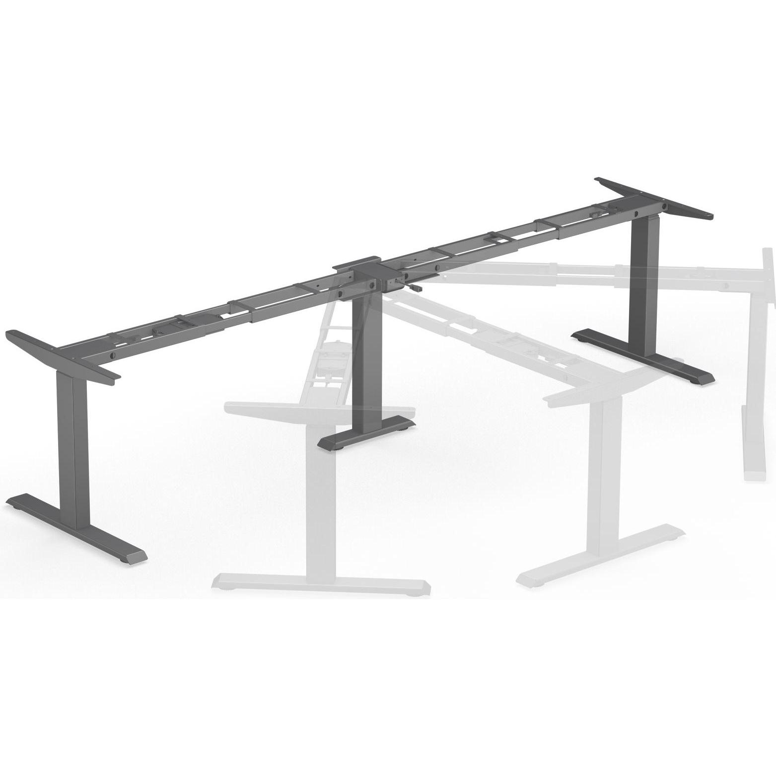 BMB Beschläge, Tischbeine + Tischgestell, BMB E-CORNER 3M3S, Anthrazit, RAL 7016