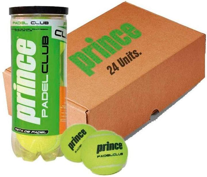 Actual product image Prince tube of 3 balls from padel padel club can
