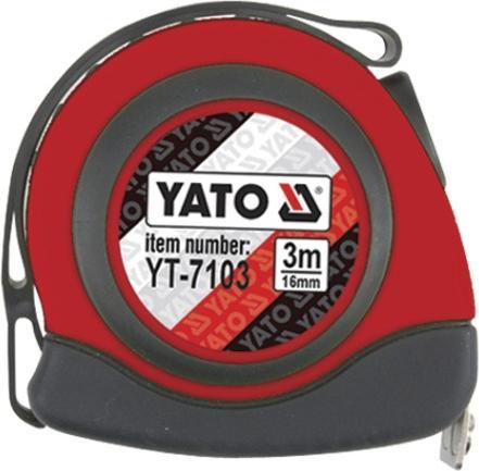 Actual product image Yato Measuring tape 3m 16mm YT-7103 (3 m)