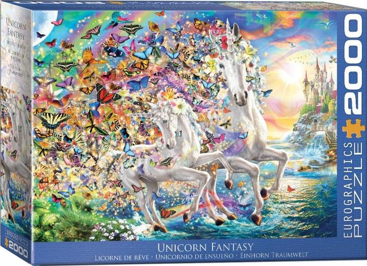 Actual product image Eurographics Unicorn - dream world (2000 pieces)