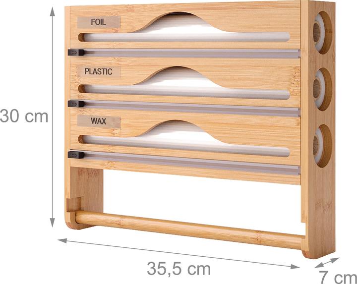 Produktbild Relaxdays Wandrollenhalter