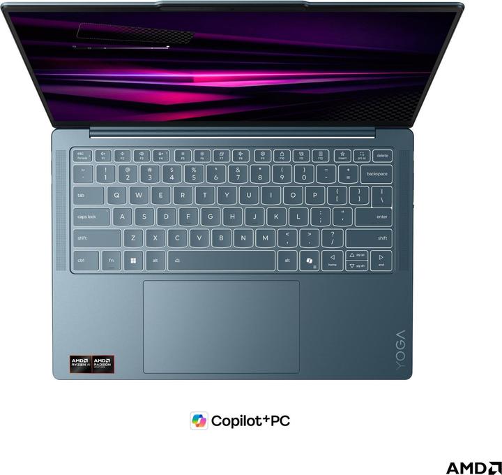 Actual product image Lenovo Yoga Slim 7 (14", 512 GB, 16 GB, Germany, AMD Ryzen AI 5 430)