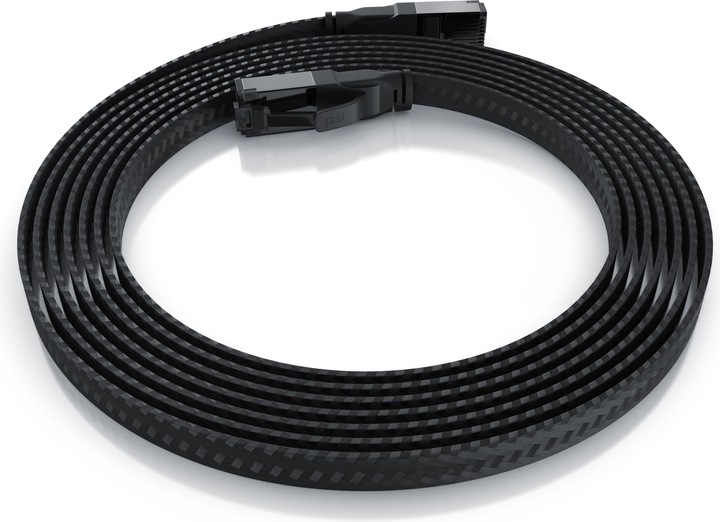 Immagine prodotto Primewire Cavo LAN CAT.8, RJ-45, cavo di rete Ethernet CAT 8.1 piatto 40 Gbit, cavo patch con rivestimento in (U/FTP, CAT8.1, 0.50 m)