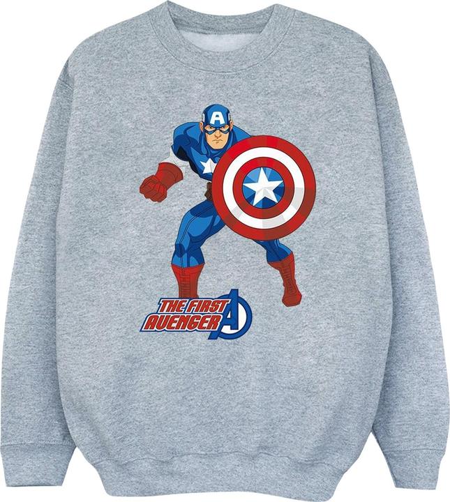 Image du produit - Sweat CAPTAIN AMERICA THE FIRST AVENGER - Fille (116)